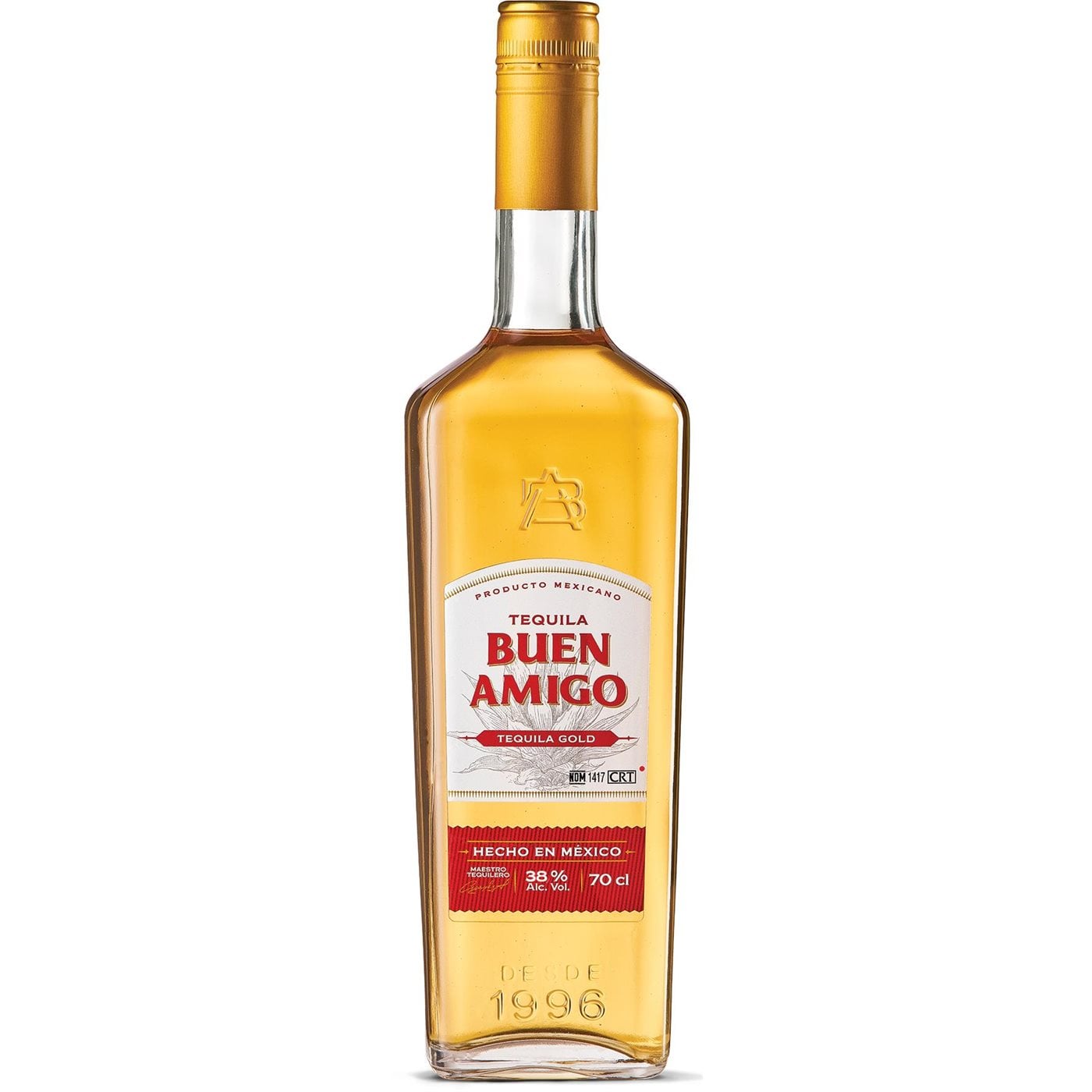 BUEN AMIGO Tequila Gold 38% 700ml - floating thumbnail