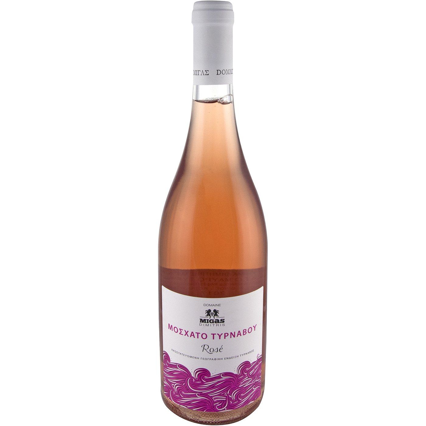 ΚΤΗΜΑ ΜΙΓΑ oίνος ροζέ Μοσχάτο Τυρνάβου ξηρός 750ml - floating thumbnail