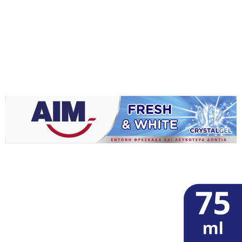 AIM οδοντόκρεμα Crystal Gel 75ml - floating thumbnail