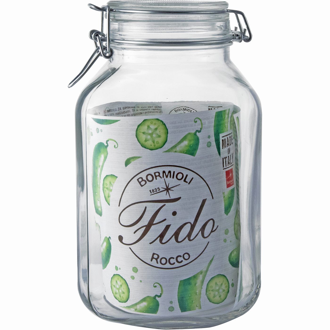 Γλυκοδοχείο γυάλινο BORMIOLI ROCCO Fido 3lt - floating thumbnail