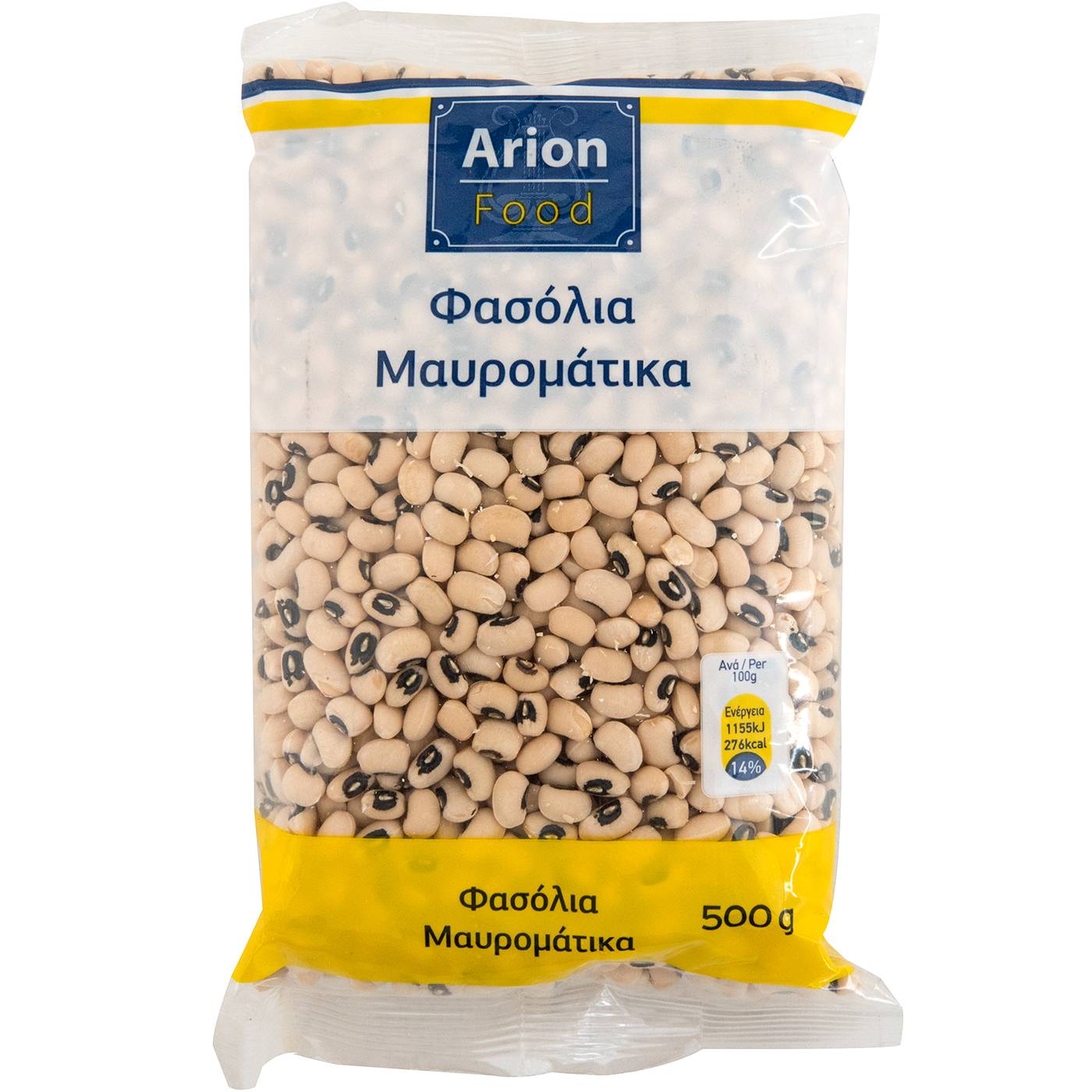 Φασόλια ARION FOOD μαυρομάτικα (500g) - floating thumbnail