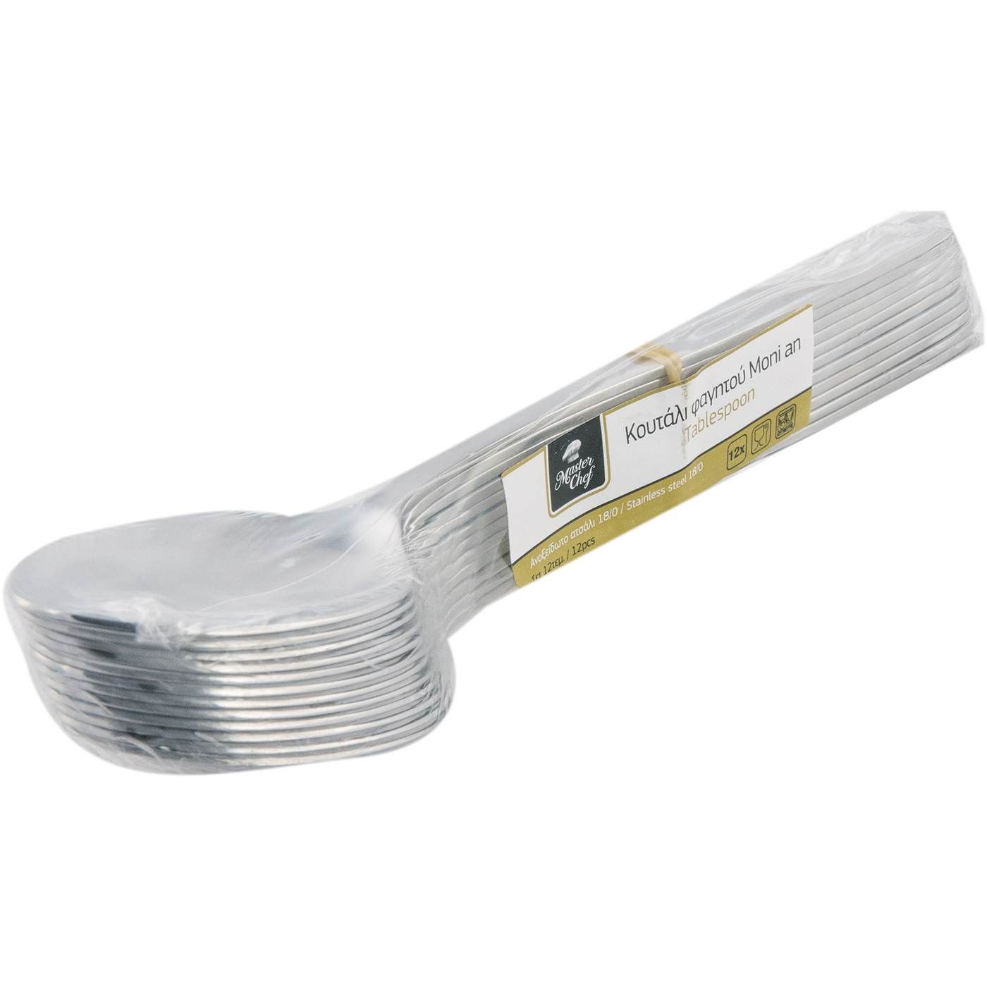 Κουτάλι φαγητού MASTER CHEF Moni An 18/0 1,8mm 18,6cm (12τεμ.) - floating thumbnail