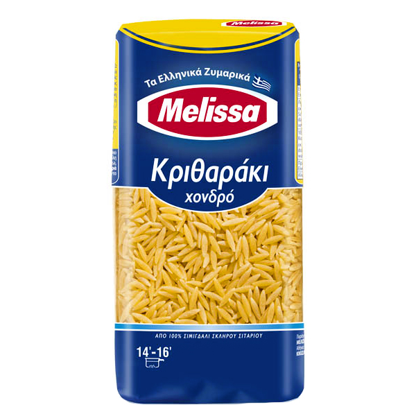 Πάστα ζυμαρικών MELISSA κριθαράκι χονδρό (500g) - floating thumbnail