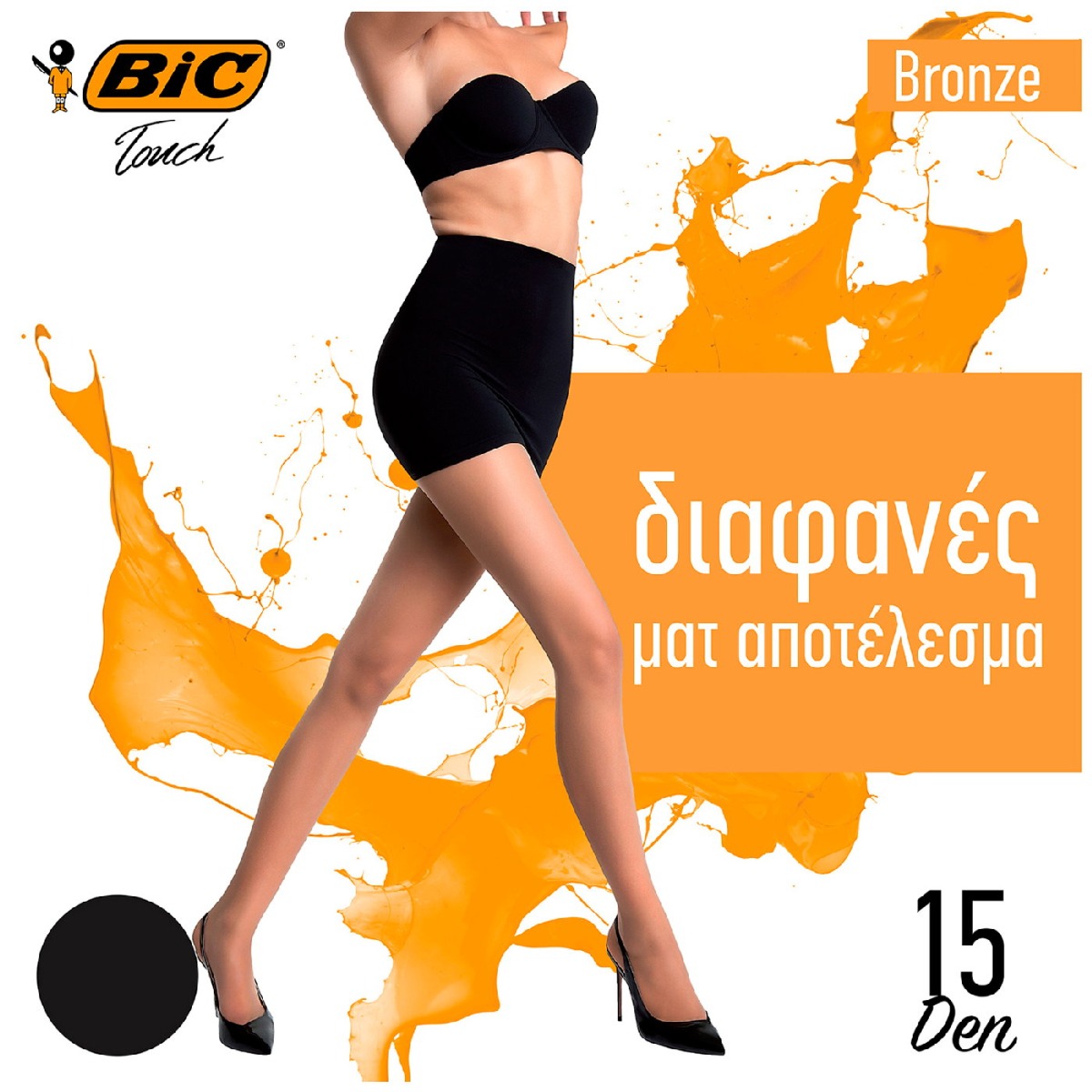 BIC καλσόν Bronze 15D Black L/3 - floating thumbnail