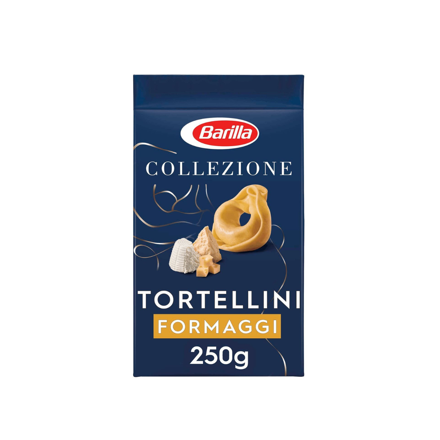BARILLA μακαρόνια Tortellini με τυριά la collezione 250g - floating thumbnail