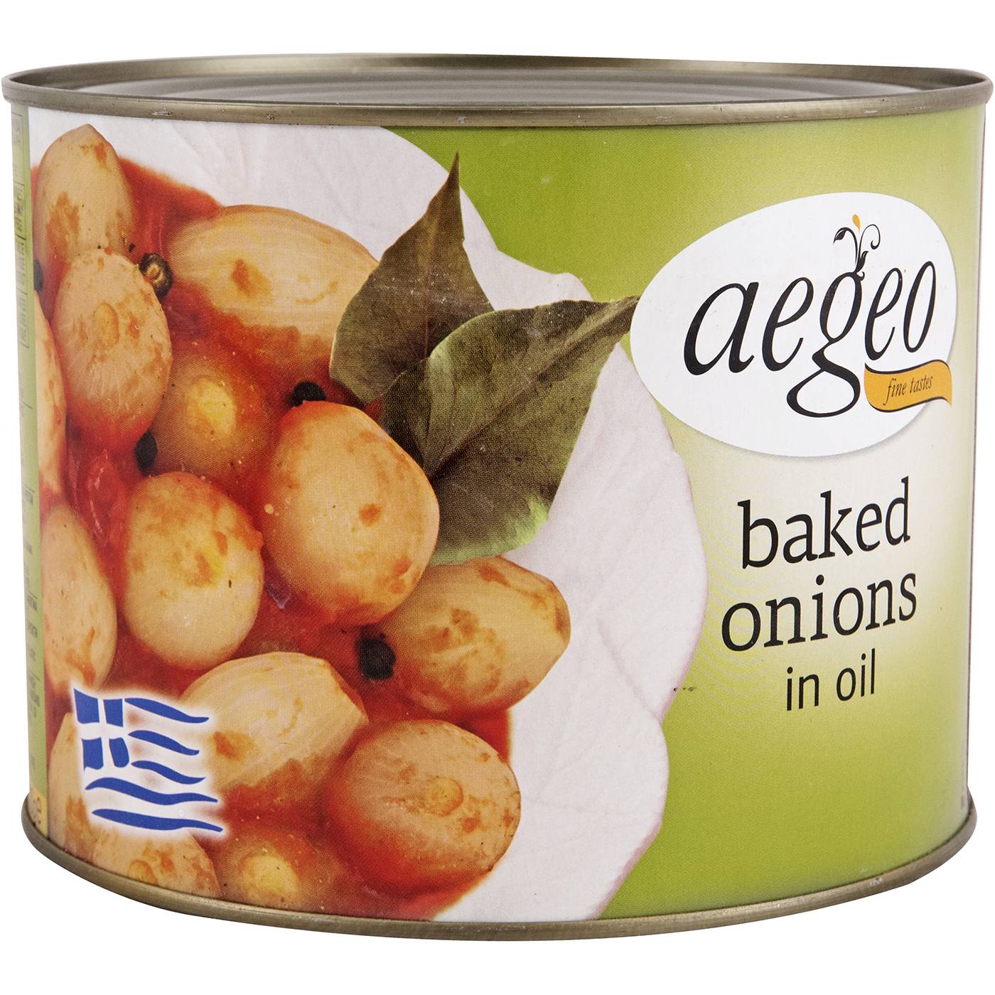 Κονσέρβα ΑΙΓΑΙΟ κρεμμυδάκι στιφάδο (2kg) - floating thumbnail