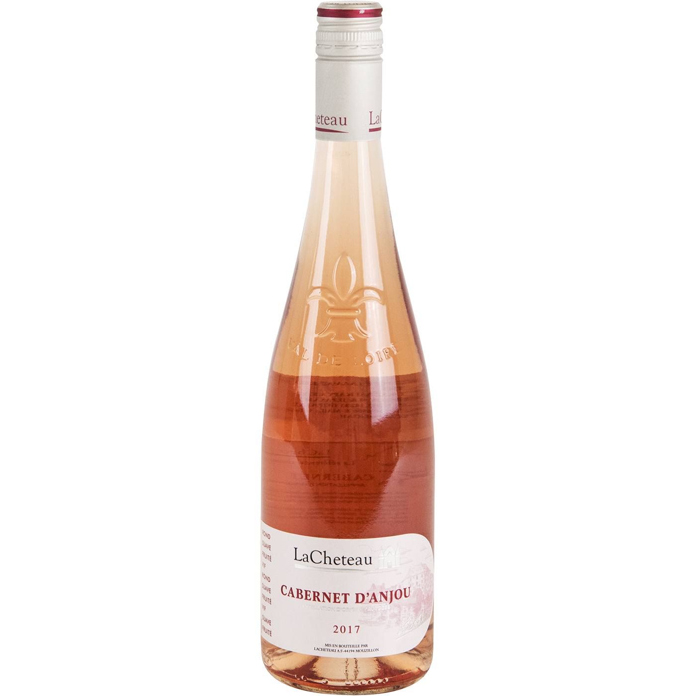 LA CHETEAU oίνος ροζέ Cabernet D'Anjou ημίγλυκος 750ml - floating thumbnail