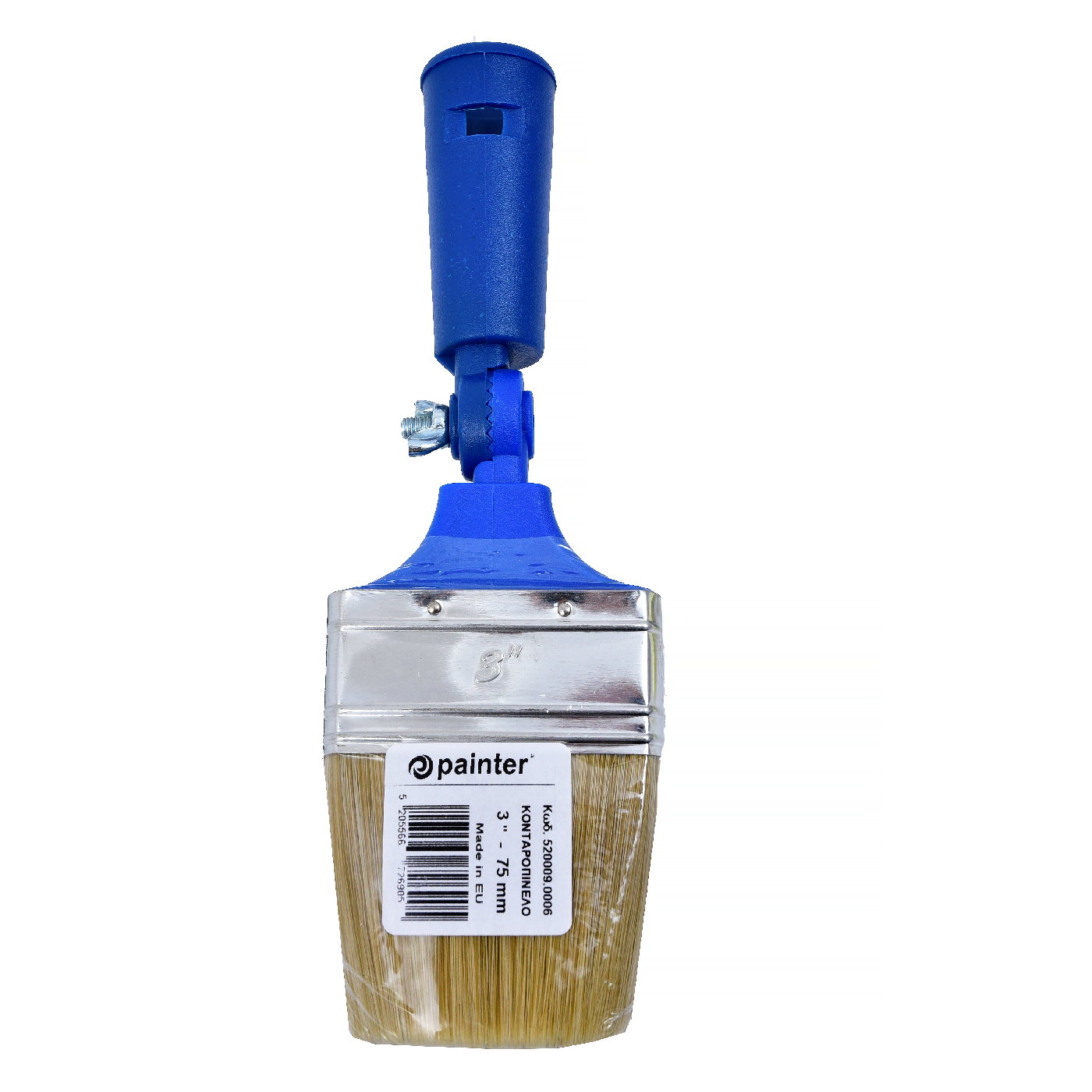 Κονταροπινέλο πλακέ με λευκή τρίχα Νο. 3 75mm - floating thumbnail