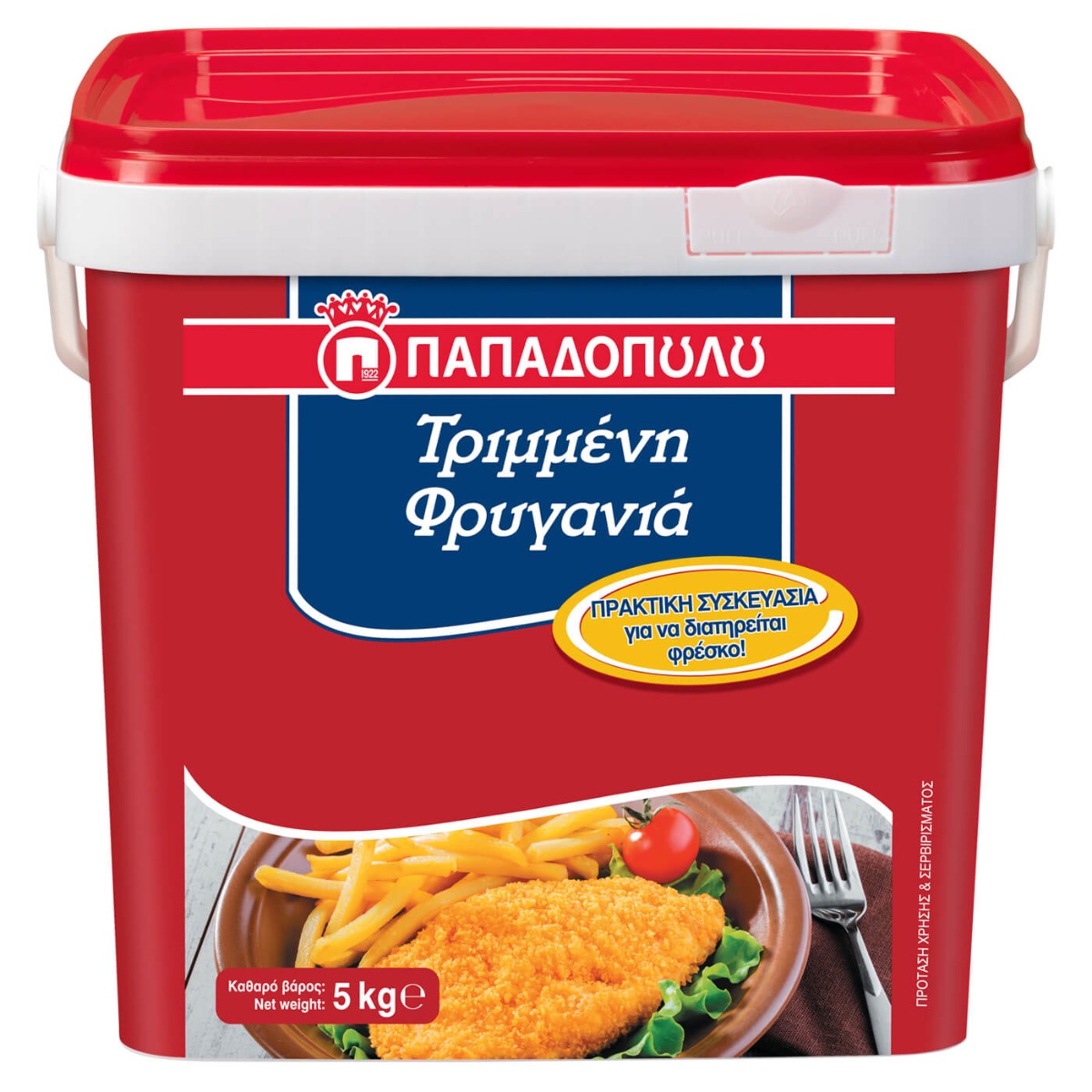 Φρυγανιά ΠΑΠΑΔΟΠΟΥΛΟΥ τρίμμα (5kg) - floating thumbnail