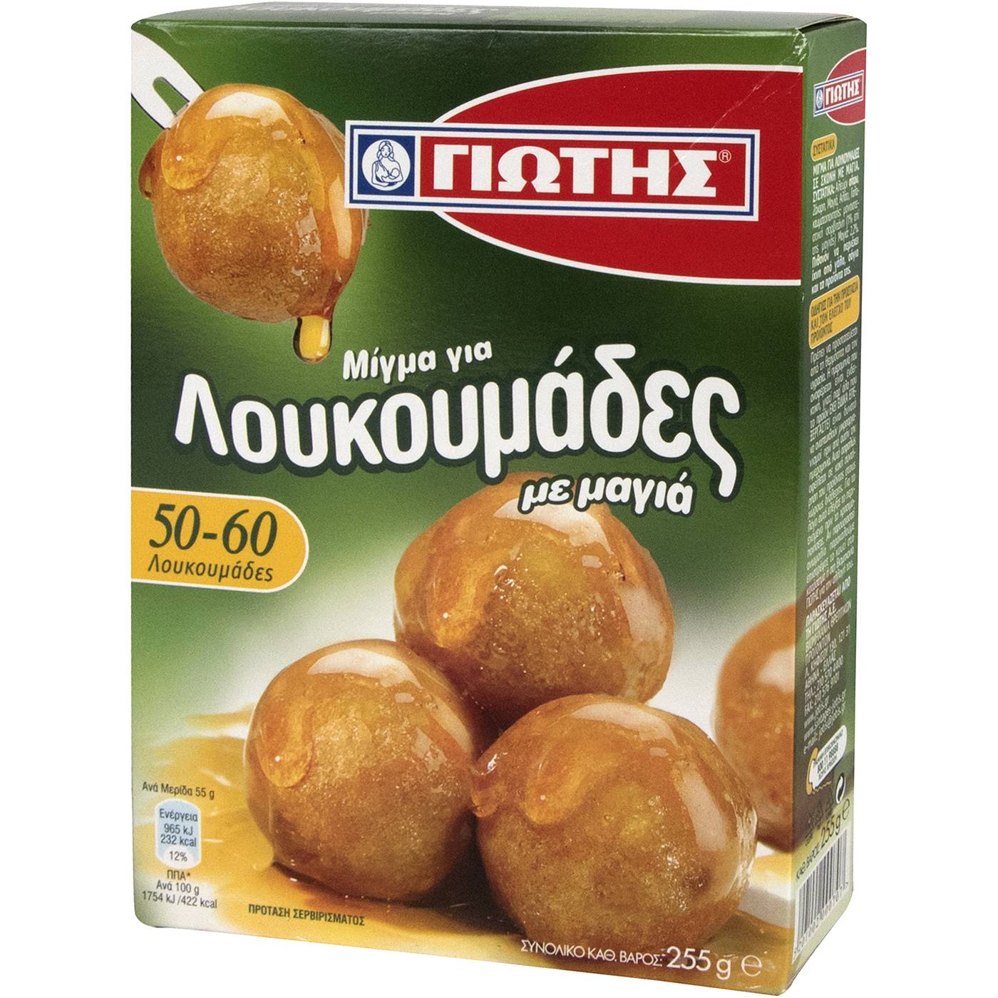 ΓΙΩΤΗΣ μείγμα  λουκουμάδες 225g - floating thumbnail