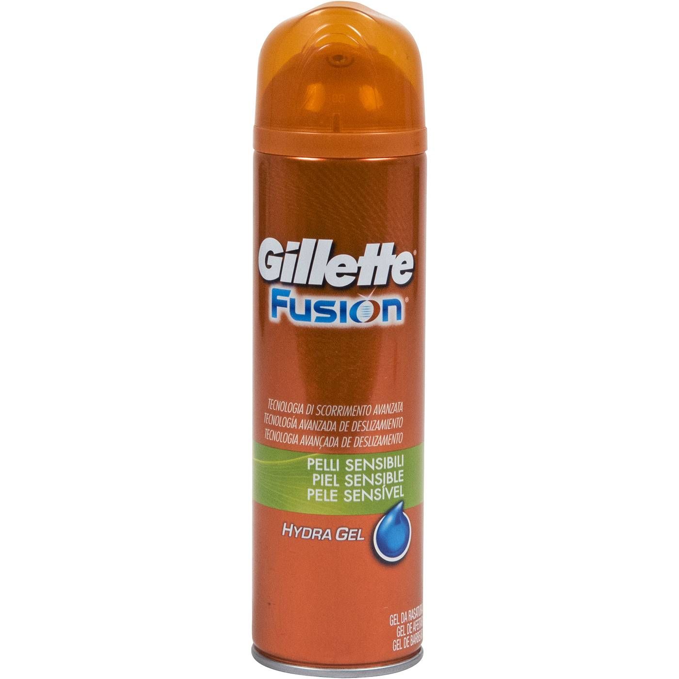 GILLETTE αφρός ξυρίσματος Fusion Hydra Gel Sensitive 200ml - floating thumbnail