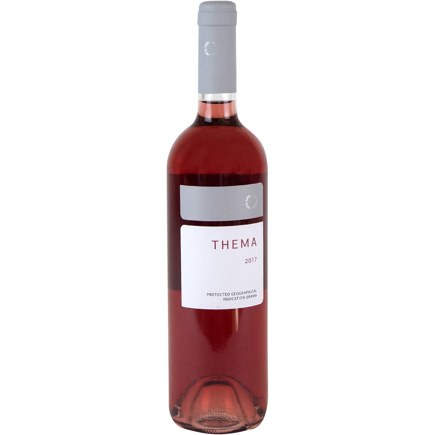 ΚΤΗΜΑ ΠΑΥΛΙΔΗ οίνος ροζέ Thema ξηρός 750ml - floating thumbnail