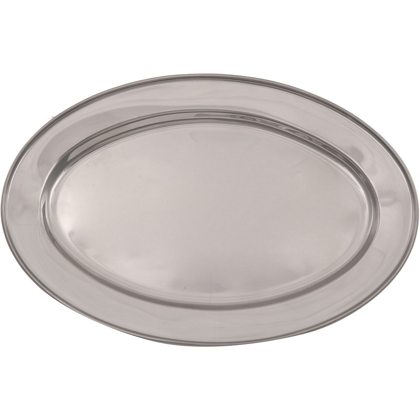 Πιατέλα inox οβάλ 40x0,7mm - floating thumbnail