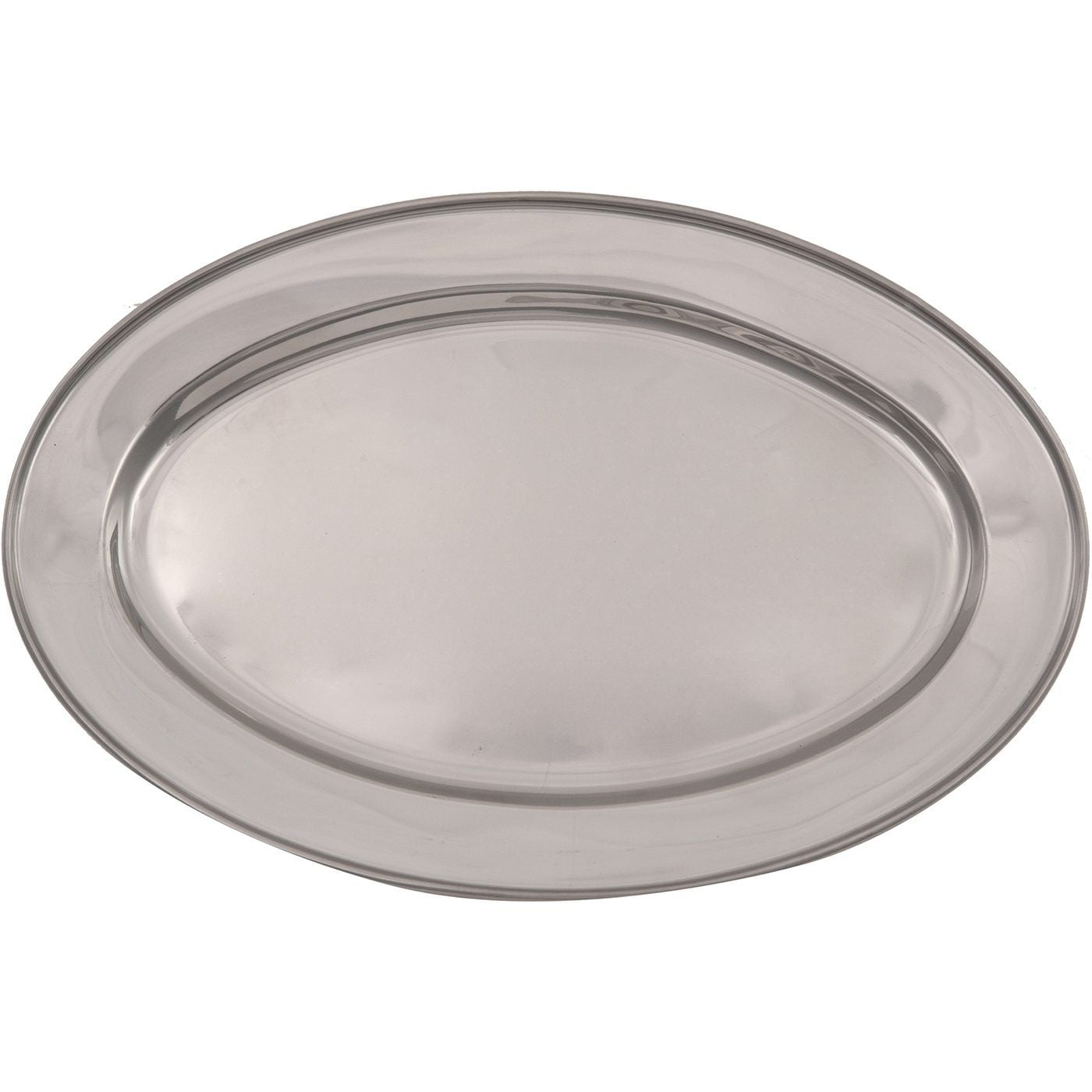 Πιατέλα inox οβάλ 40x0,7mm - floating thumbnail