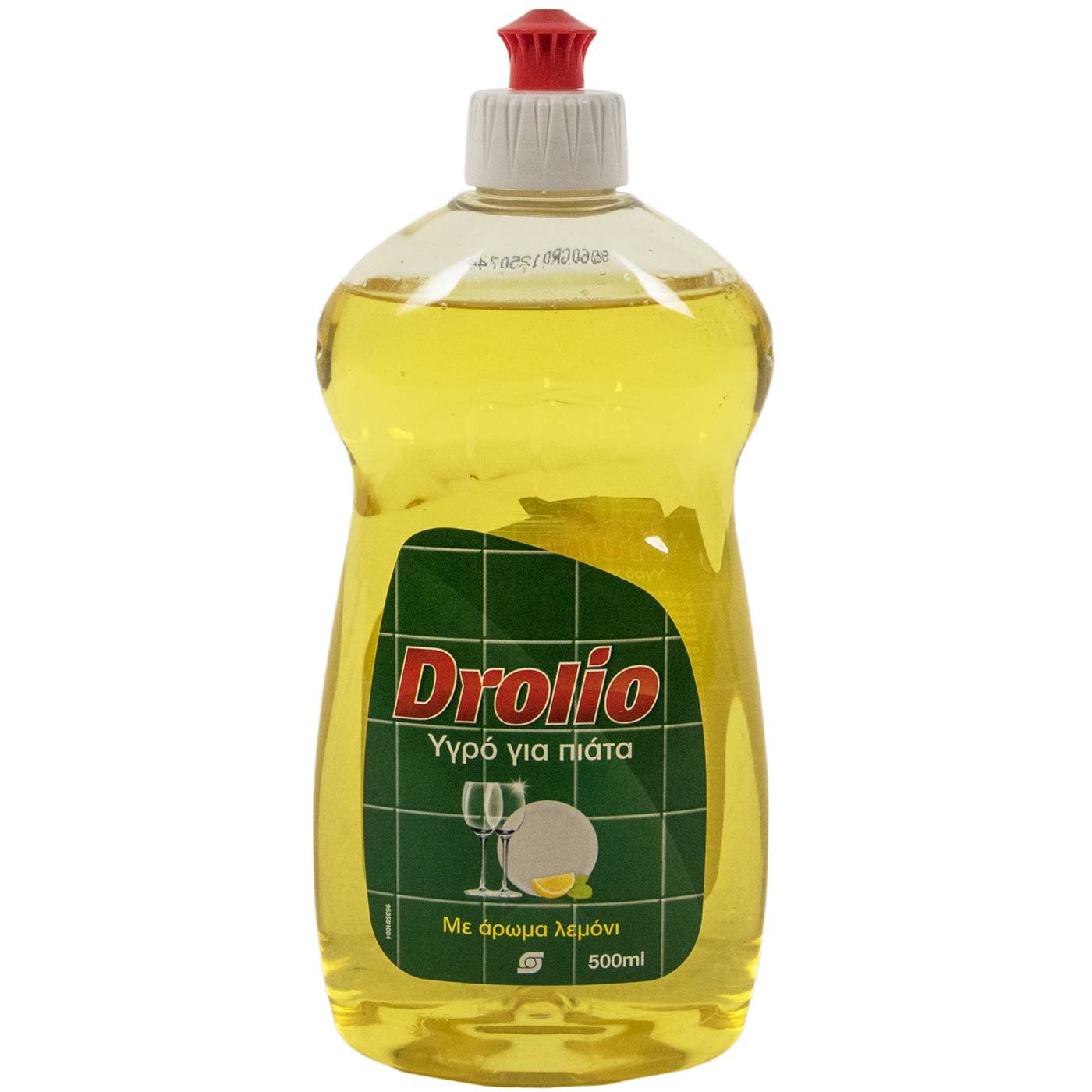 Απορρυπαντικό πιάτων DROLIO λεμόνι, υγρό (500ml) - floating thumbnail