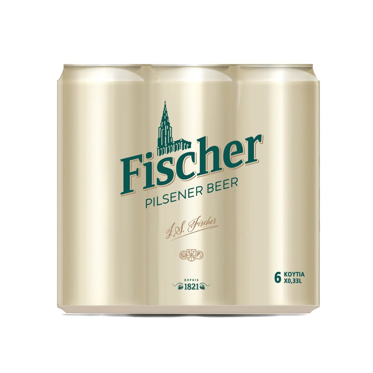 Μπύρα FISCHER κουτί (6x330ml) - floating thumbnail