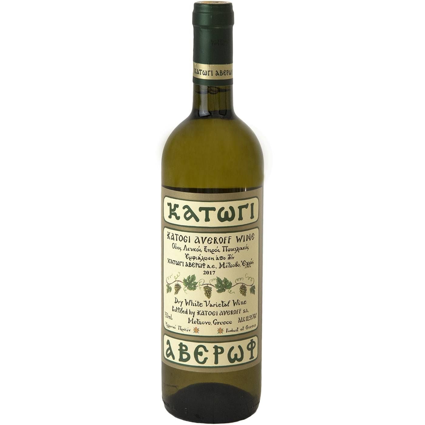 Οίνος λευκός ΚΑΤΩΓΙ ΑΒΕΡΩΦ ξηρός (750ml) - floating thumbnail