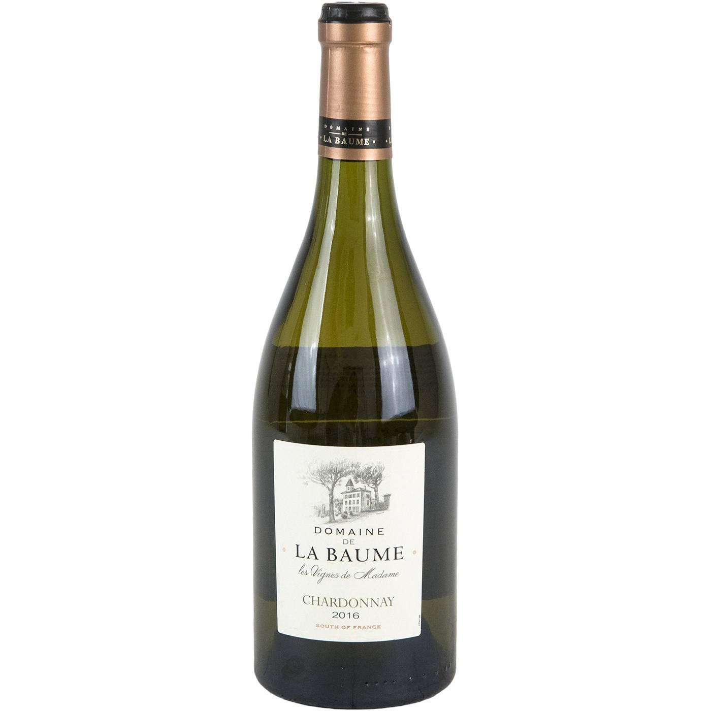 DOMAINE DE LA BAUME oίνος λευκός Chardonnay ξηρός 750ml - floating thumbnail