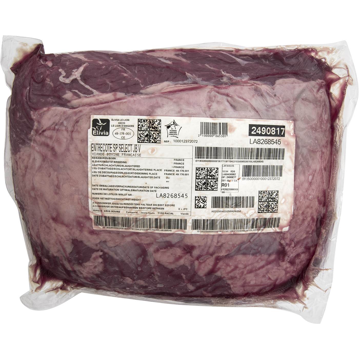 Βόειο entrecote νωπό σε vacuum Γαλλίας - floating thumbnail