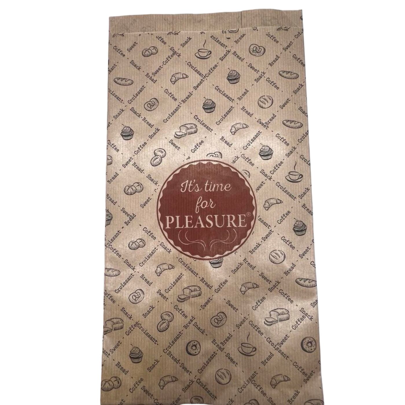 Χαρτοσακούλες κραφτ αρτοποιείου 17x33cm (5kg) - floating thumbnail