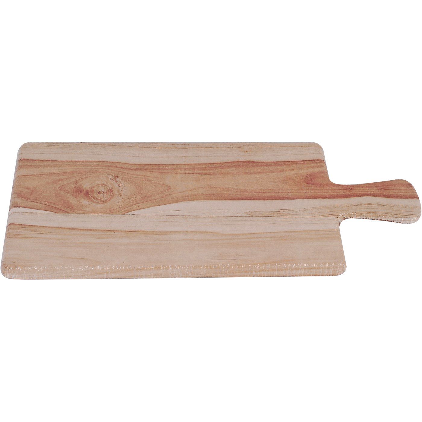 Πιατέλα με εφέ ξύλου μελαμίνης KULSAN μπεζ 50x20cm - floating thumbnail