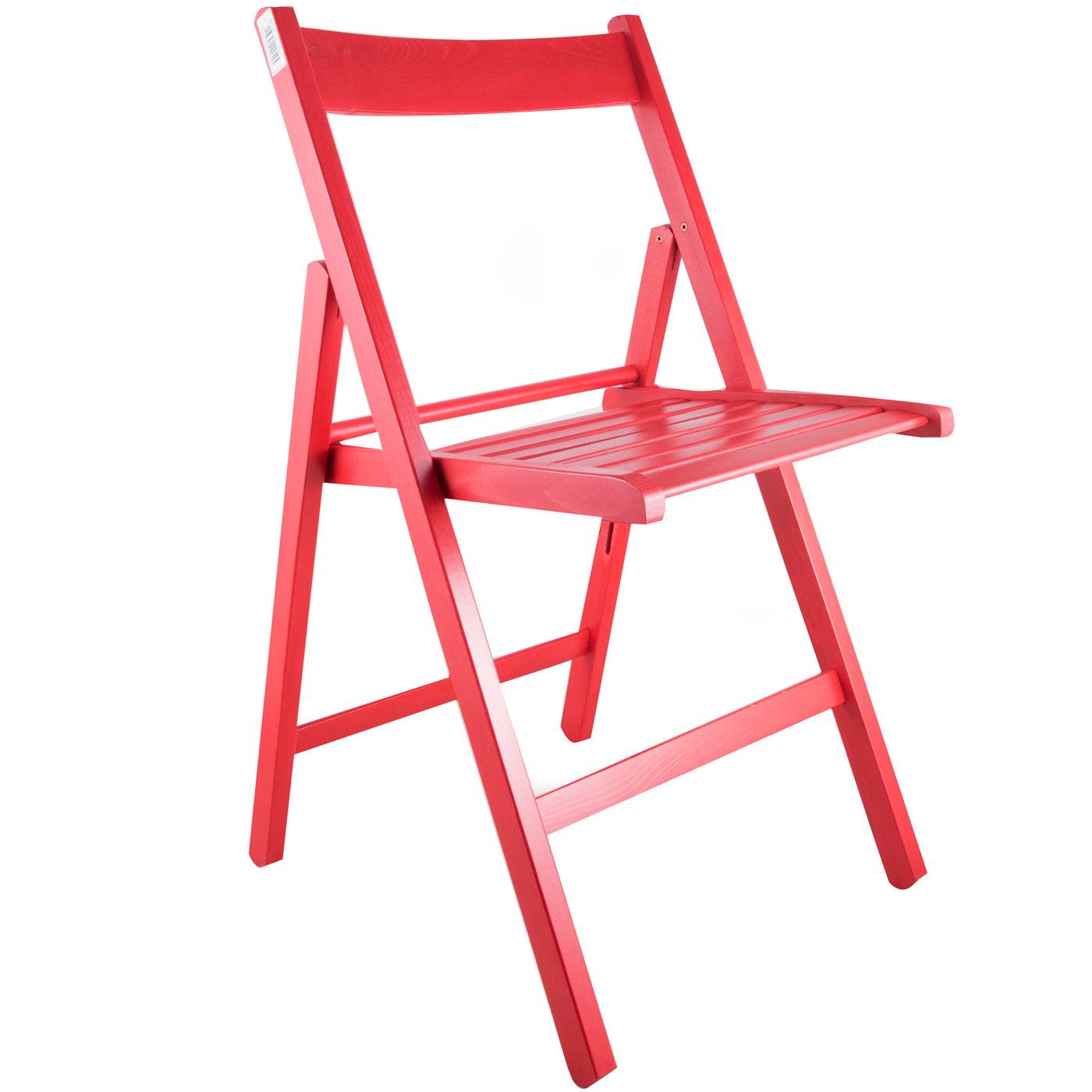 Καρέκλα libro ξύλινη πτυσσόμενη κόκκινη - floating thumbnail