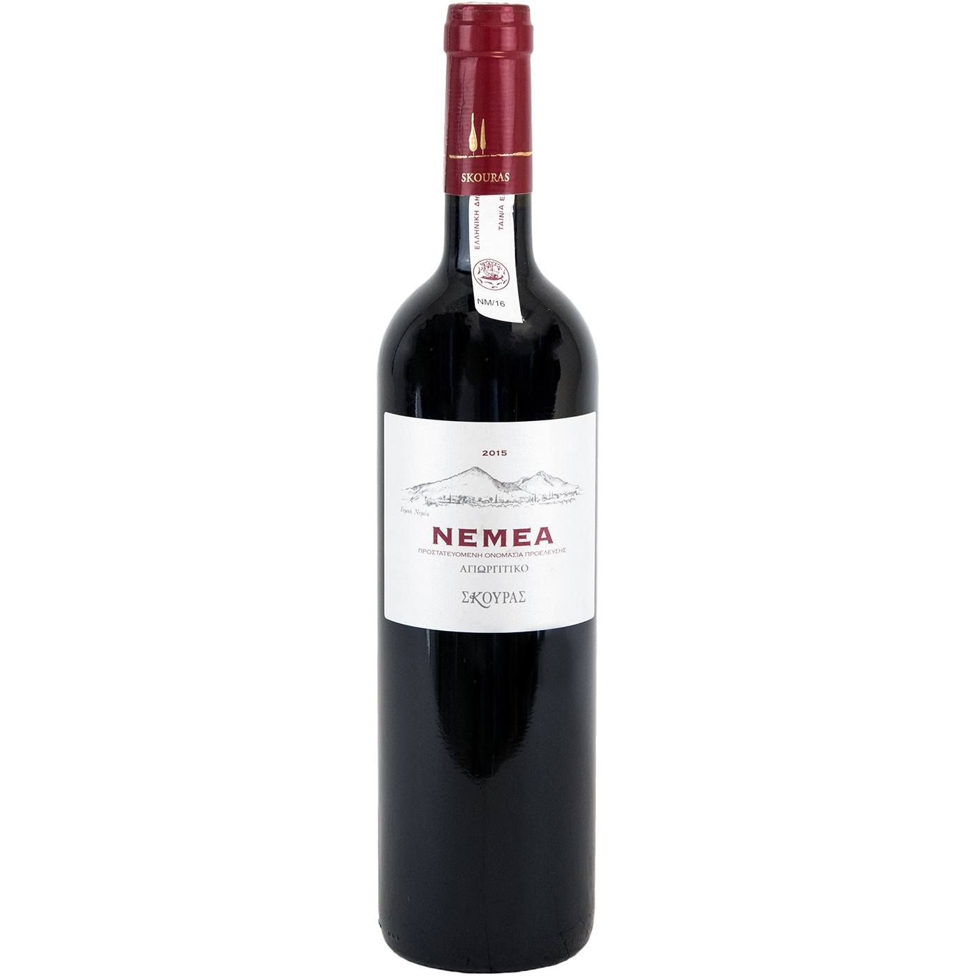ΚΤΗΜΑ ΣΚΟΥΡΑ οίνος ερυθρός νεμέα αγιωργίτικο ξηρός 750ml - floating thumbnail