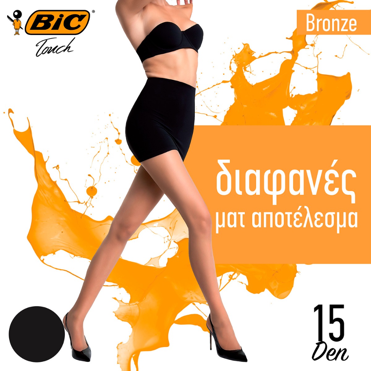 BIC καλσόν Bronze 15D Black XL/4 - floating thumbnail