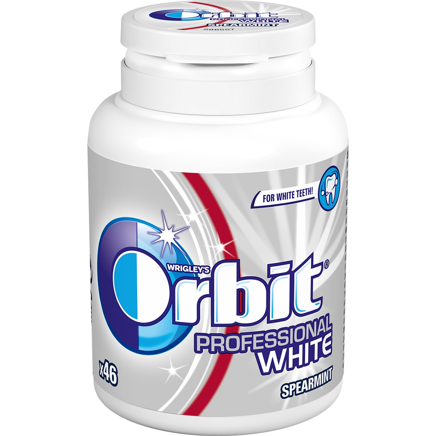 Τσίχλες ORBIT Professional White (64g) - floating thumbnail