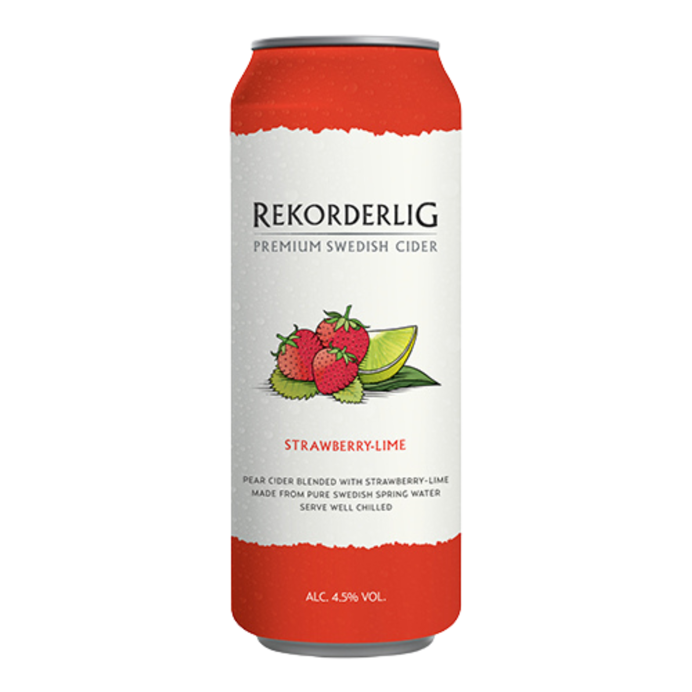 REKORDERLIG μηλίτης φράουλα και λάϊμ 500ml - floating thumbnail
