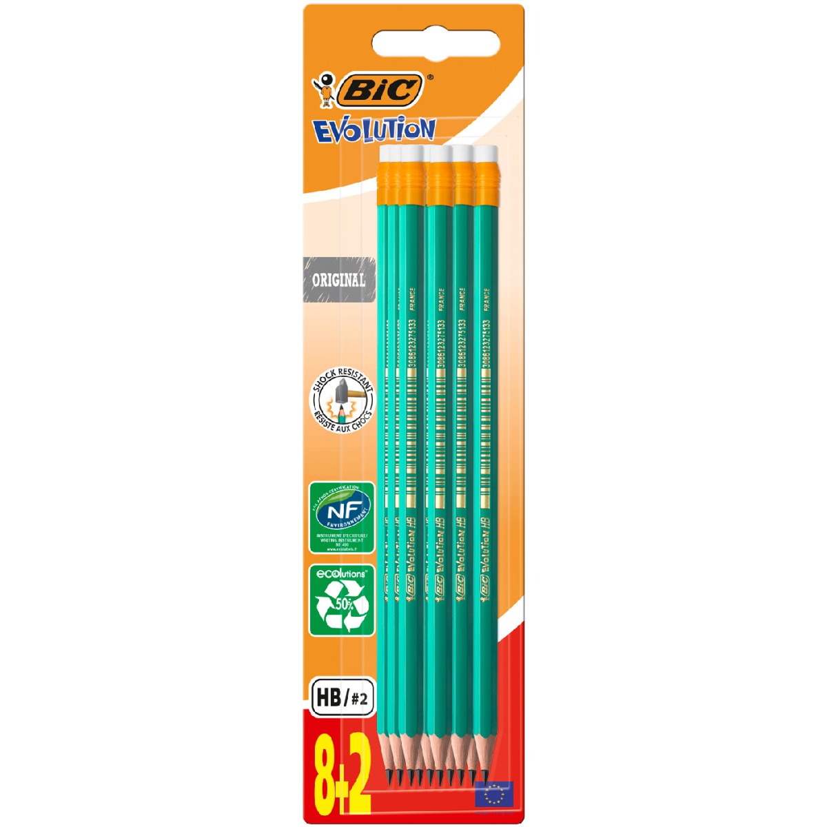 BIC μολύβια ECOlutions με γόμα - floating thumbnail