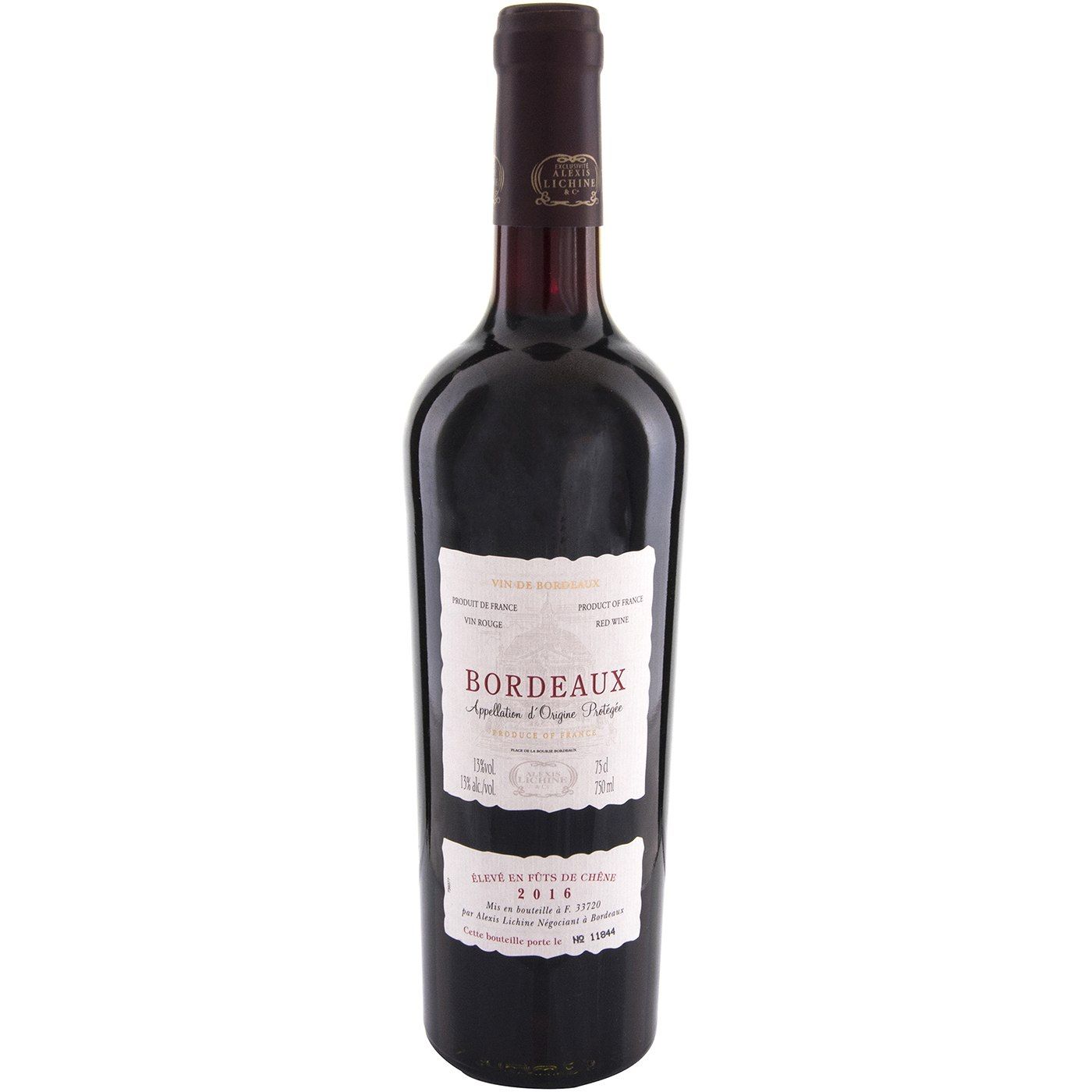 BORDEAUX ALEXIS LICHINE oίνος ερυθρός ξηρός 750ml - floating thumbnail