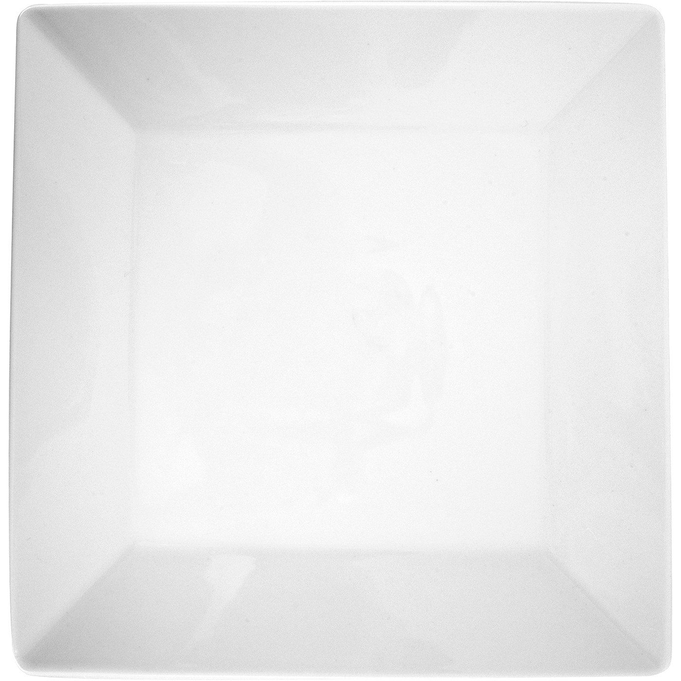 Πιάτο τετράγωνο ρηχό πορσελάνης KUTAHYA Maya 27x27cm - floating thumbnail