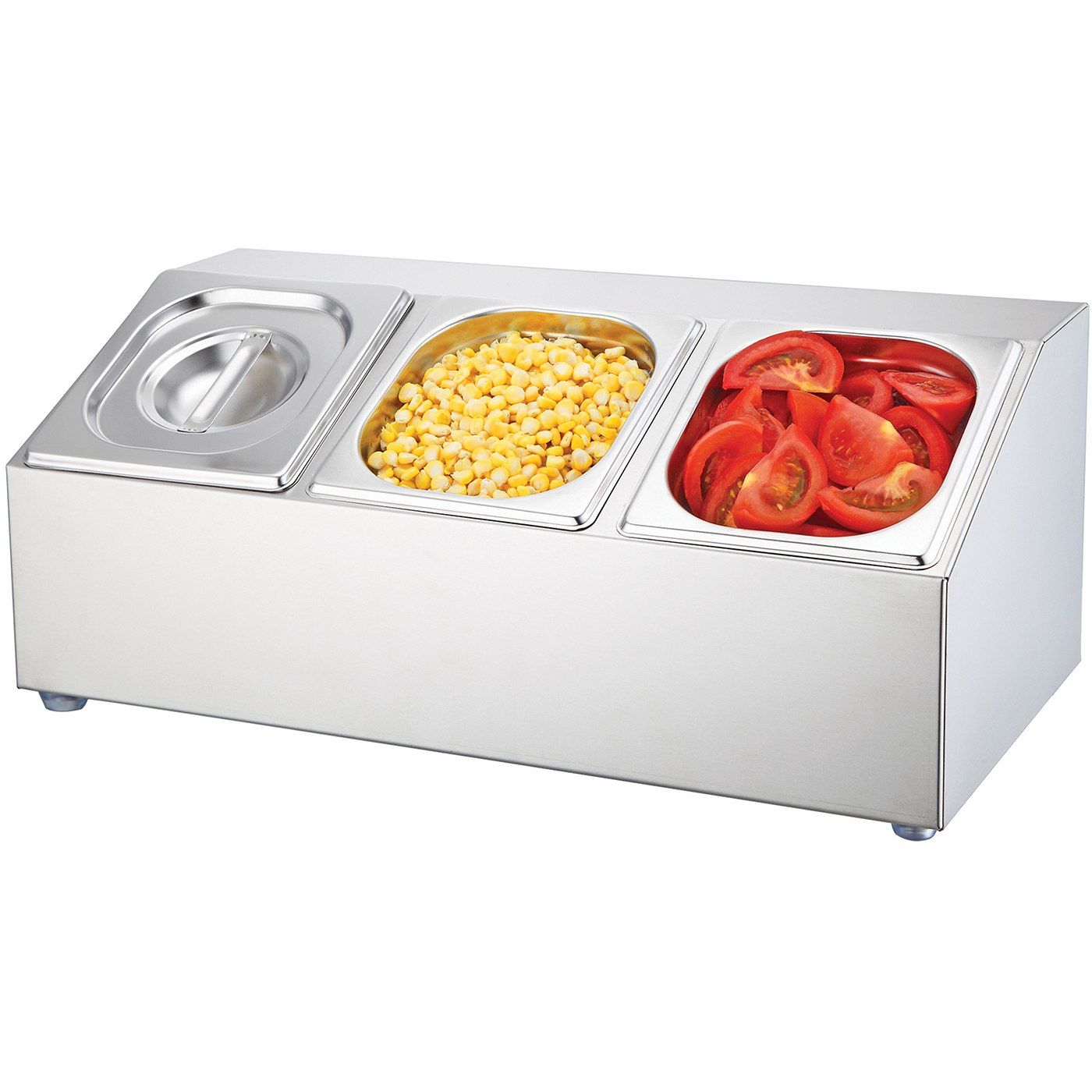 Διανεμητής καρυκευμάτων inox 53x26x23cm - floating thumbnail