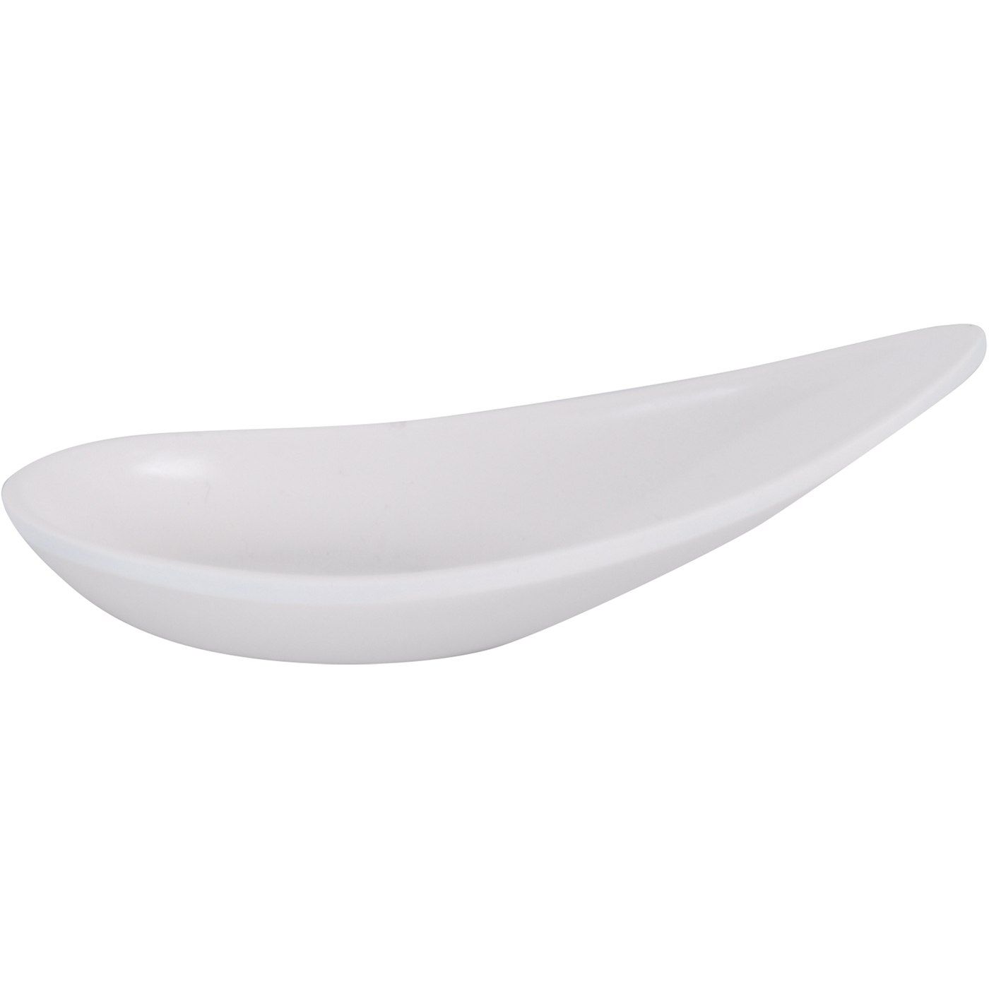 Κουταλάκια μελαμίνης KULSAN finger λευκά 18ml 4x11cm - floating thumbnail