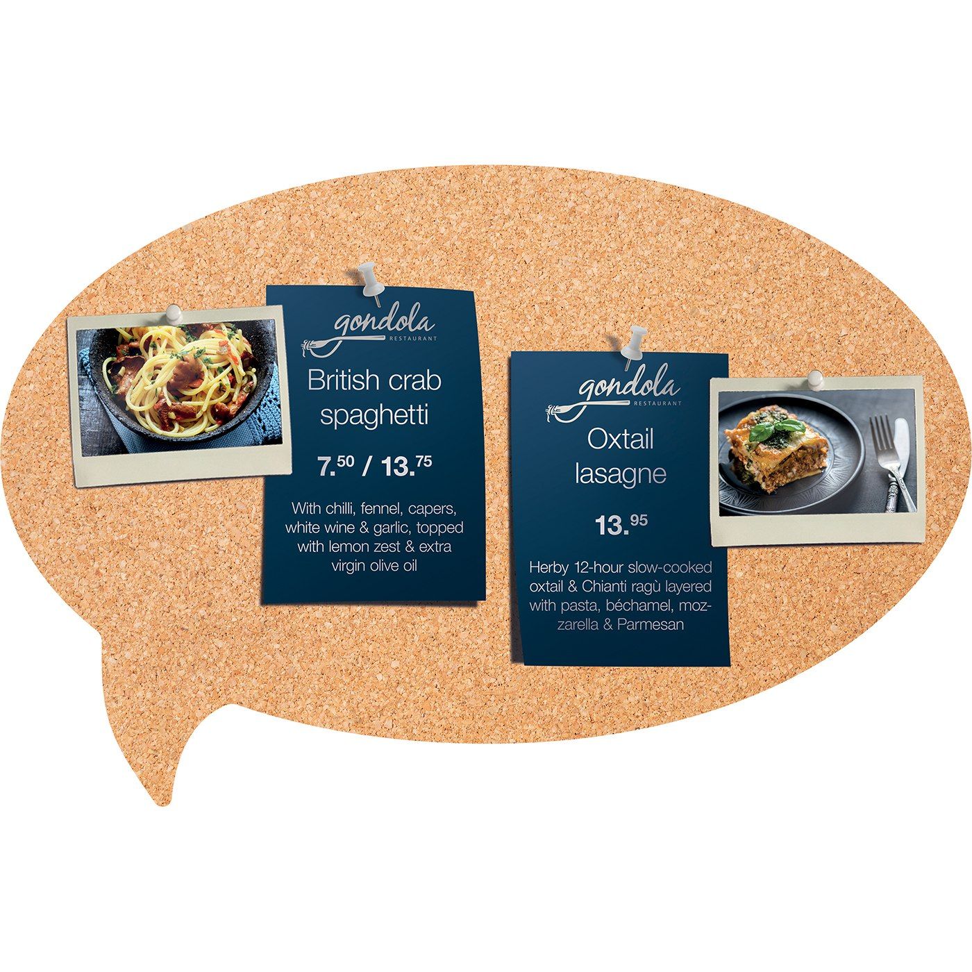 SECURIT πίνακας φελλού Bubble, 30x45cm - floating thumbnail