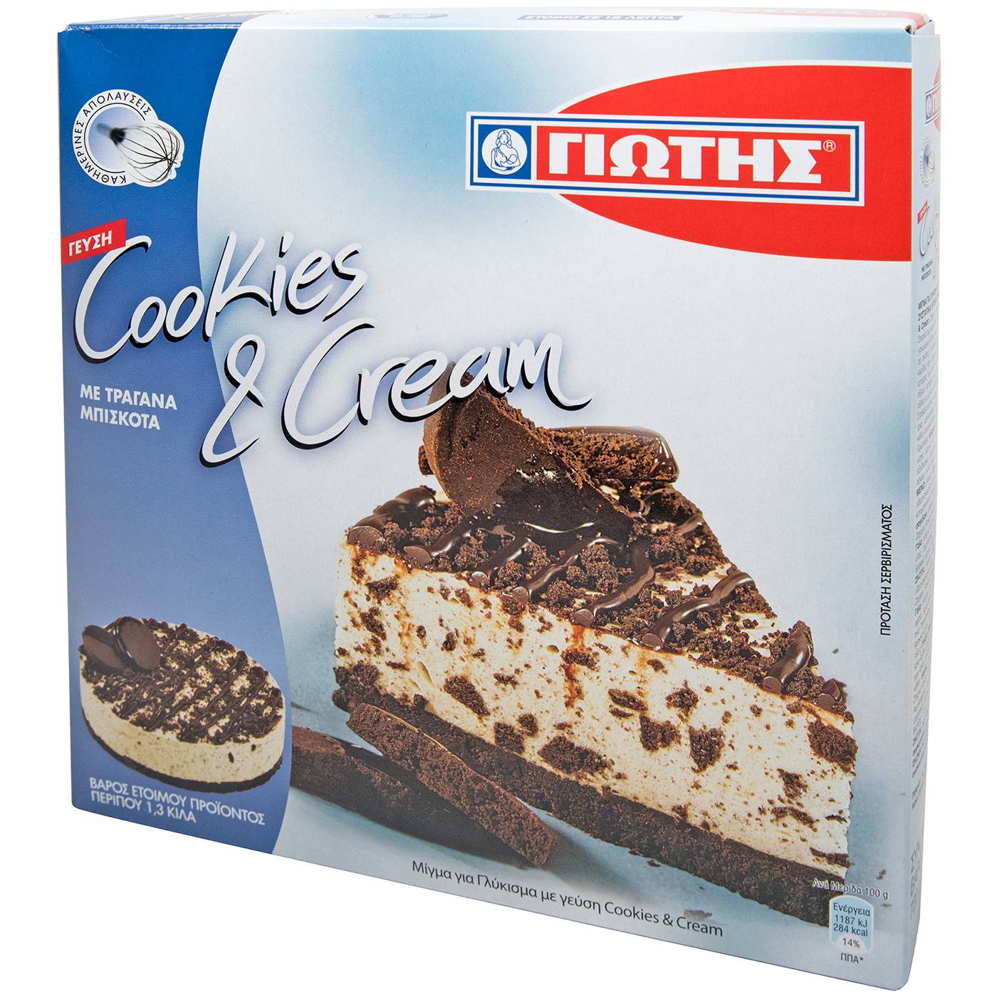 Μείγμα ΓΙΩΤΗΣ τούρτα cookies & cream (720g) - floating thumbnail