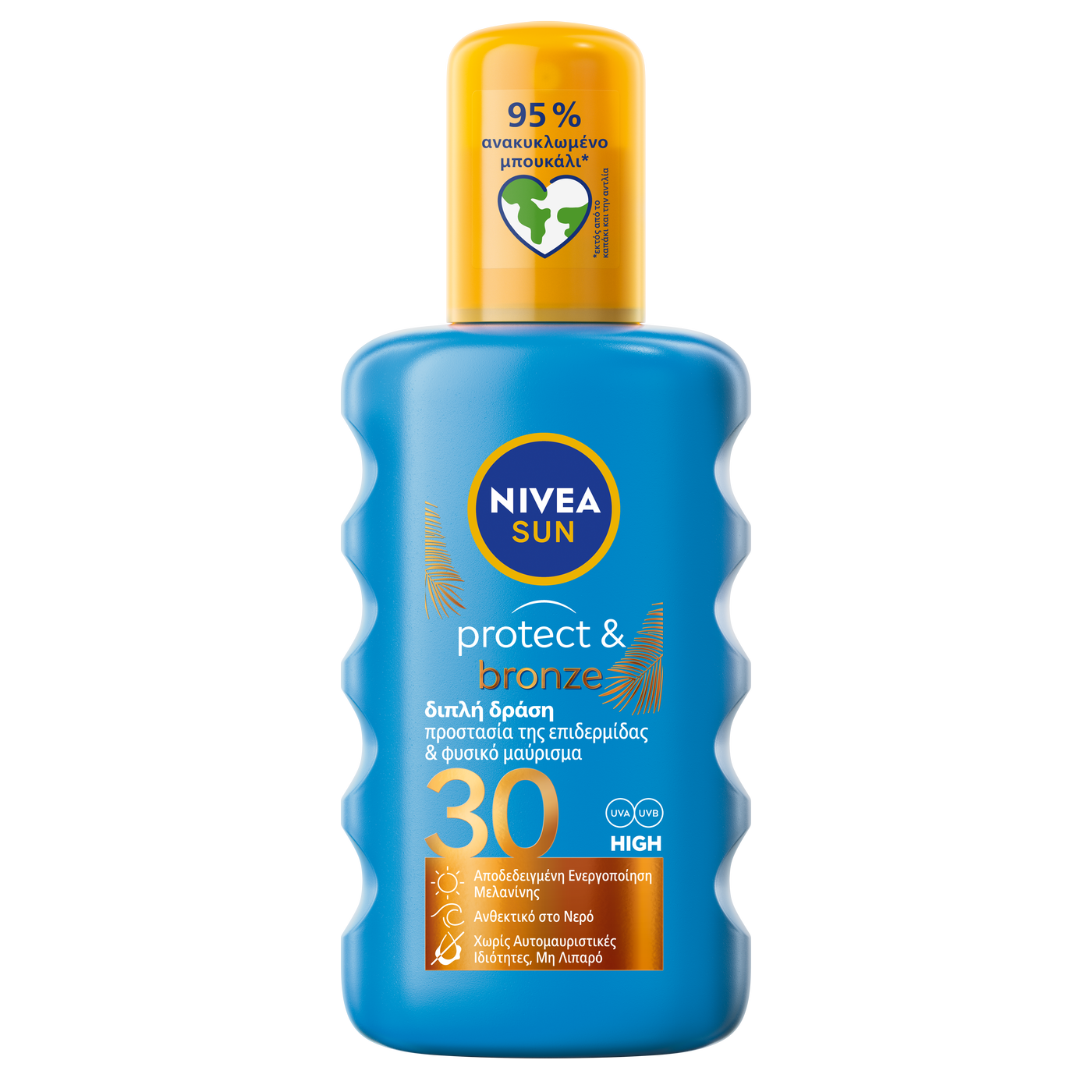 NIVEA αντηλιακό Sun Protect & Bronze σε σπρέι SPF30 200ml - floating thumbnail
