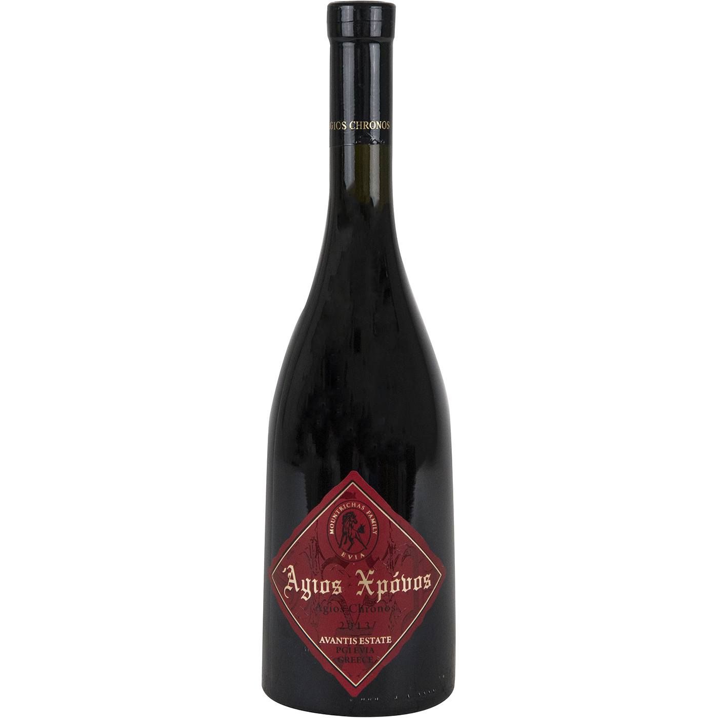 Οίνος ερυθρός Άγιος Χρόνος ΚΤΗΜΑ ΑΒΑΝΤΙΣ ξηρός (750ml) - floating thumbnail