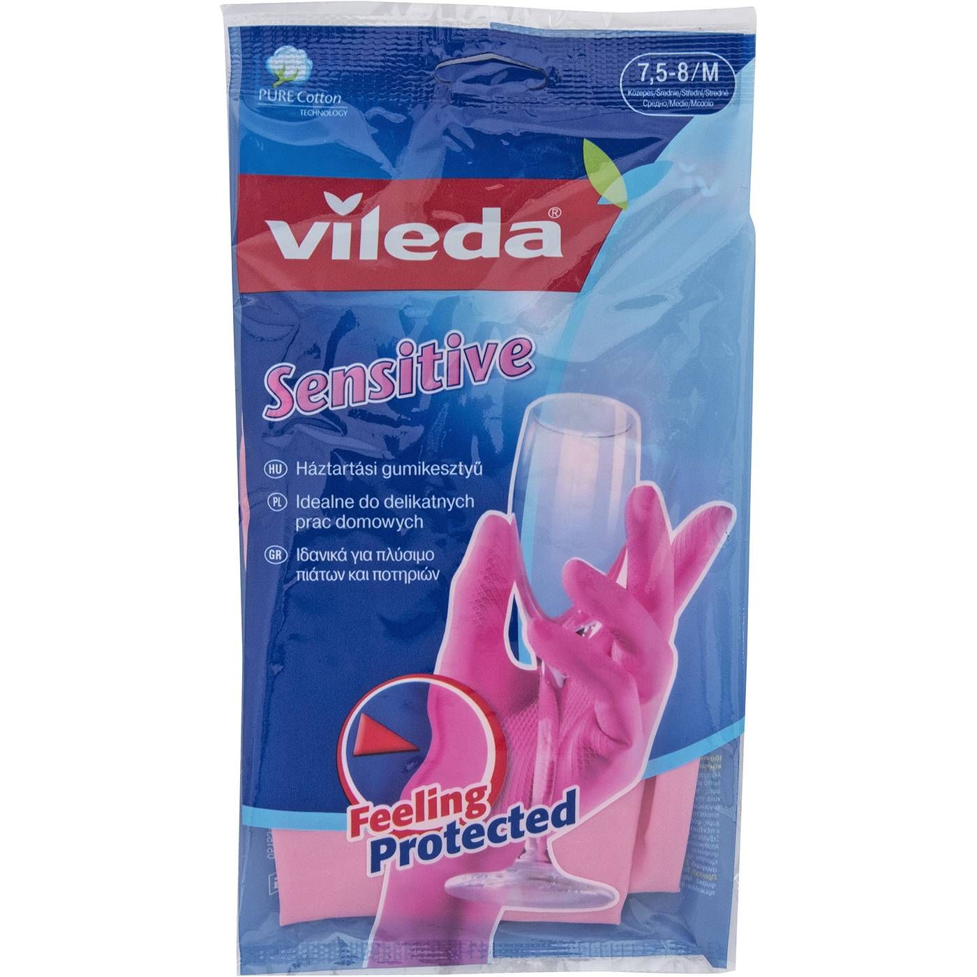 VILEDA Sensitive γάντια κουζίνας Medium - floating thumbnail