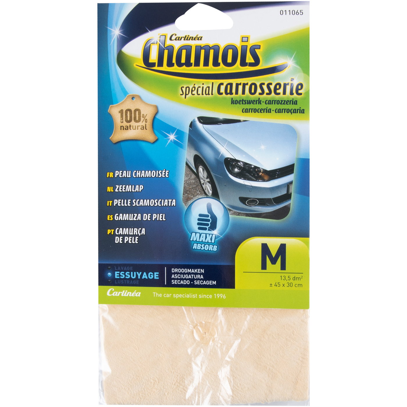 Δέρμα CARLINEA 13,5DM2 σαμουά 30x45cm - floating thumbnail