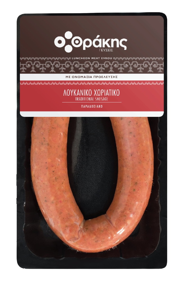 ΘΡΑΚΗΣ ΓΕΥΣΕΙΣ λουκάνικο χωριάτικο χοιρινό πέταλο 250g - floating thumbnail