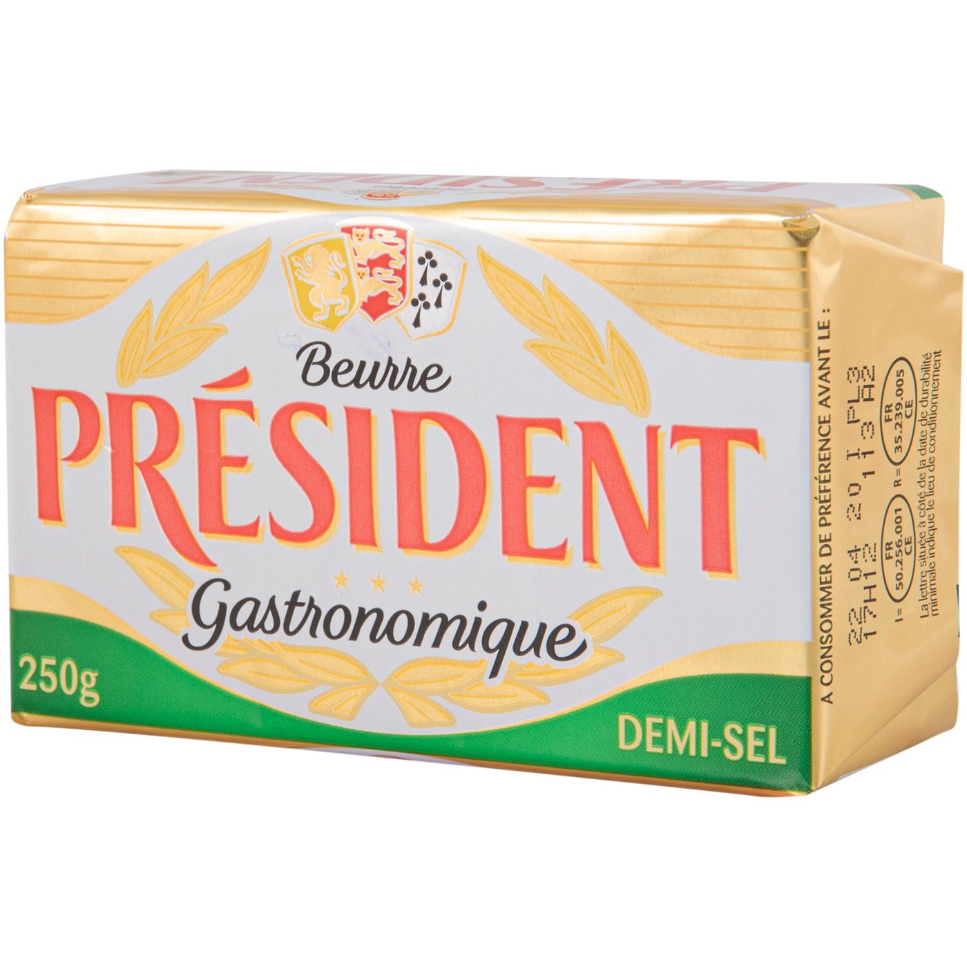 Βούτυρα PRESIDENT αλατισμένο (250g) - floating thumbnail