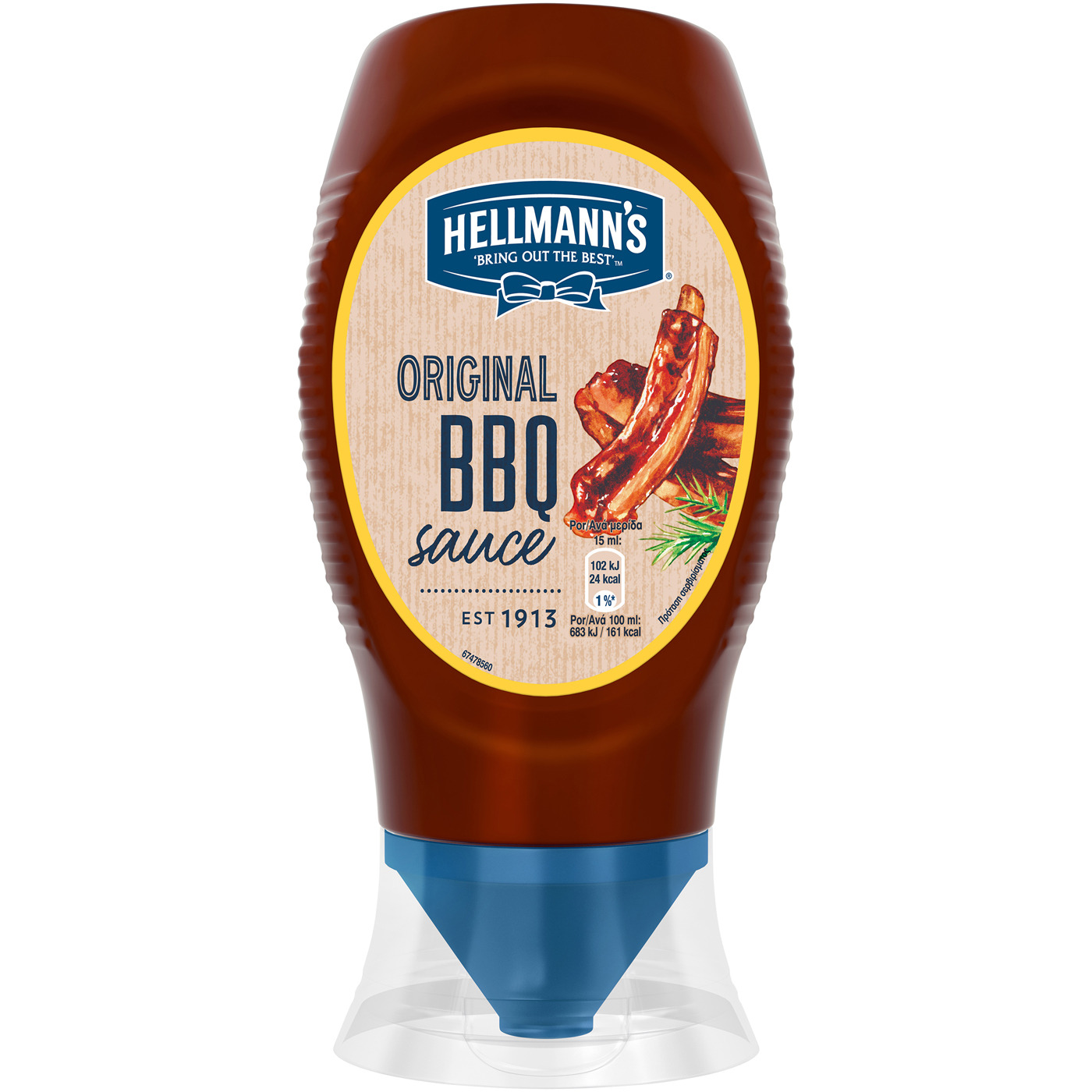 Σάλτσα HELLMANN'S BBQ (250ml) - floating thumbnail
