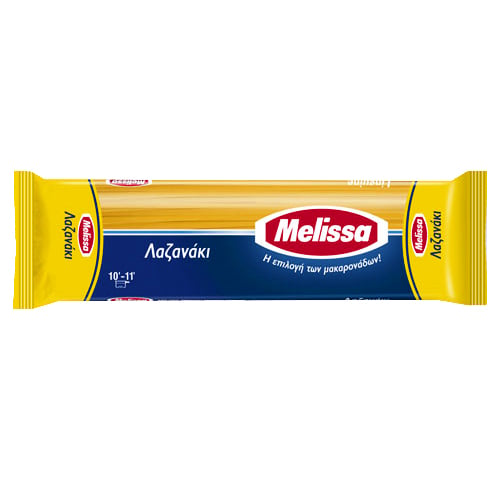 Πάστα ζυμαρικών MELISSA λαζανάκι (500g) - floating thumbnail