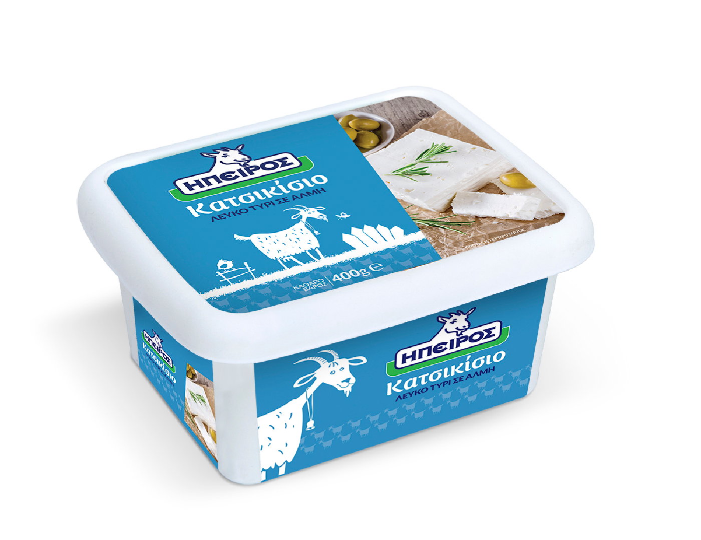 Λευκό τυρί ΗΠΕΙΡΟΣ γιδοτύρι (400g) - floating thumbnail
