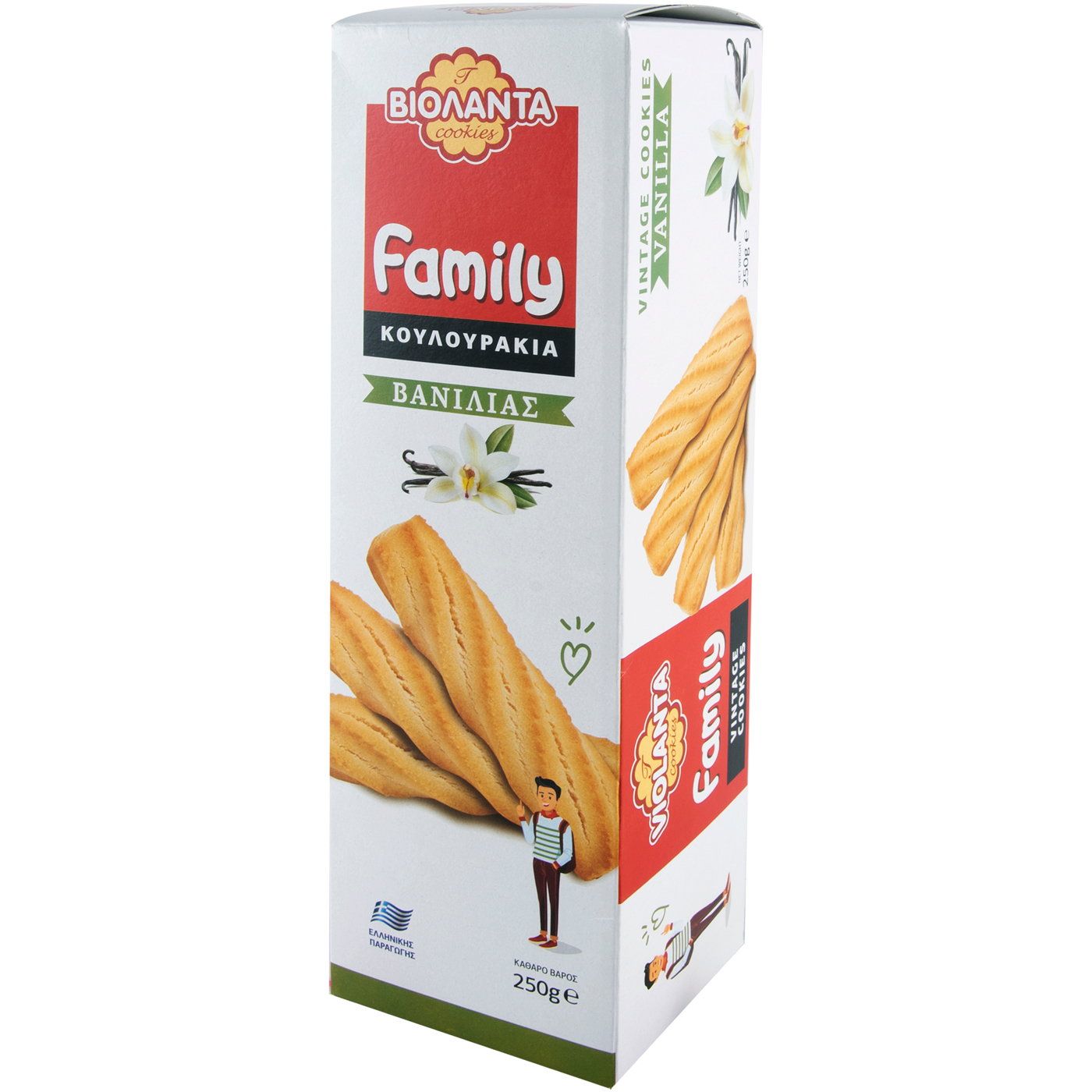 Κουλουράκια ΒΙΟΛΑΝΤΑ family βανίλιας (250g) - floating thumbnail