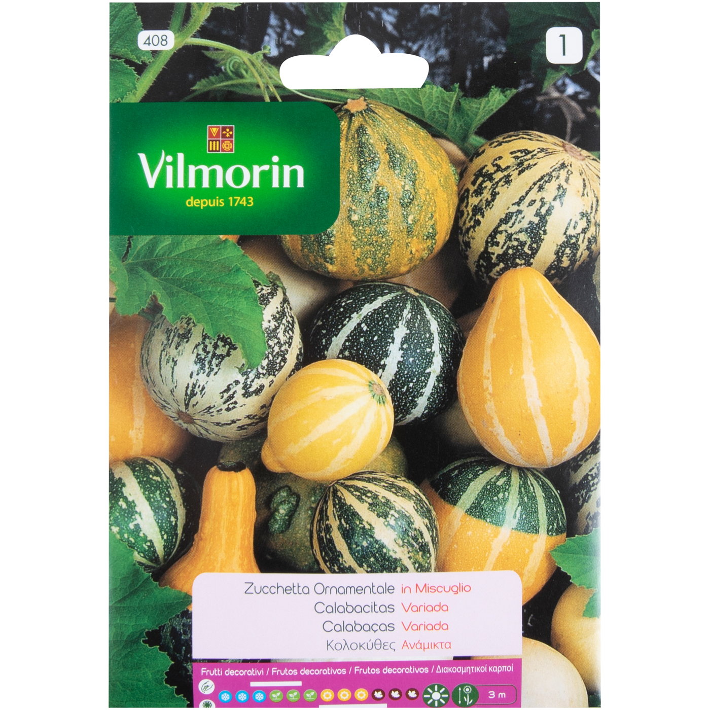 Σπόροι VILMORIN κολοκύθες διακοσμητικές - floating thumbnail