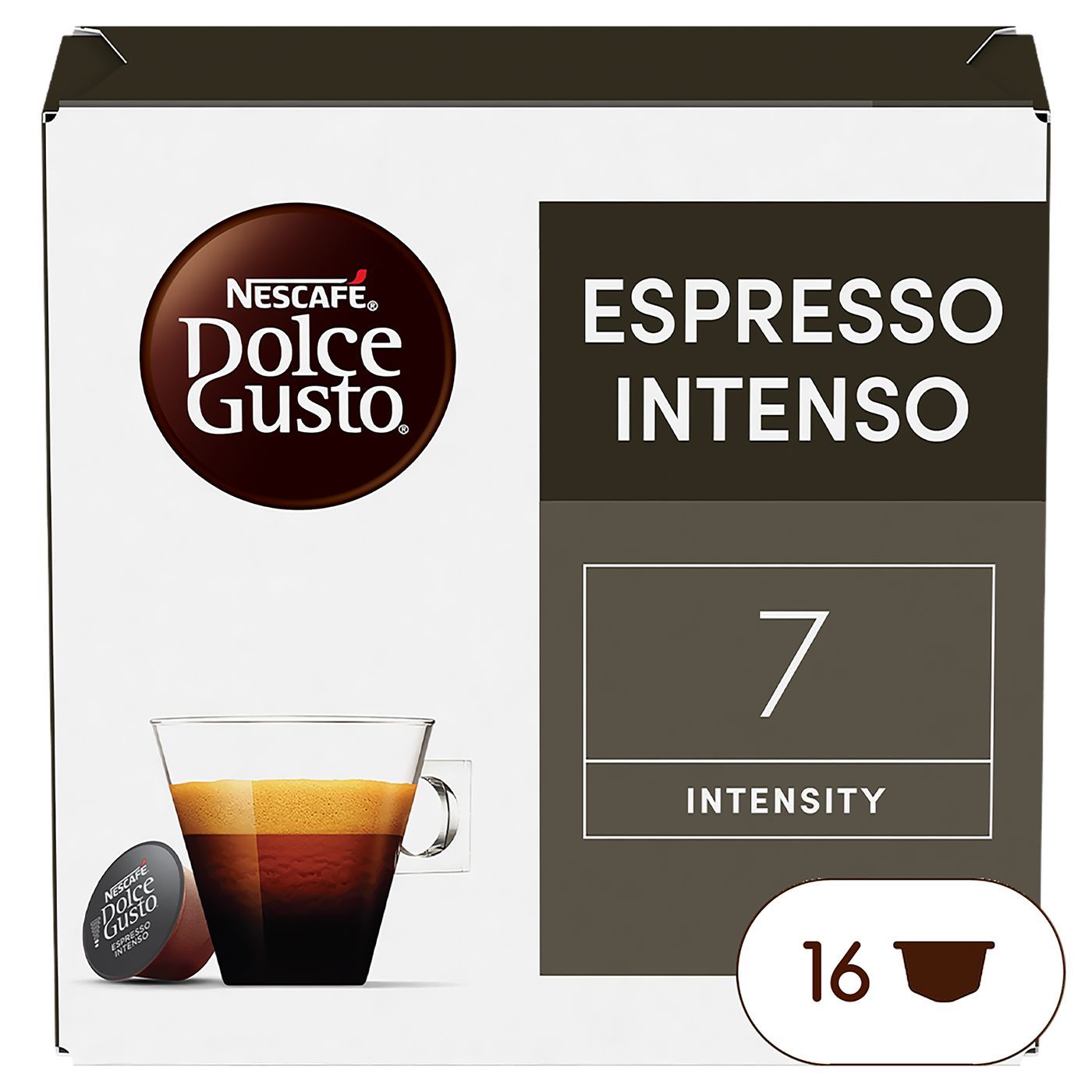 NESCAFÉ Dolce Gusto κάψουλες Espresso Intenso 16x112g - floating thumbnail