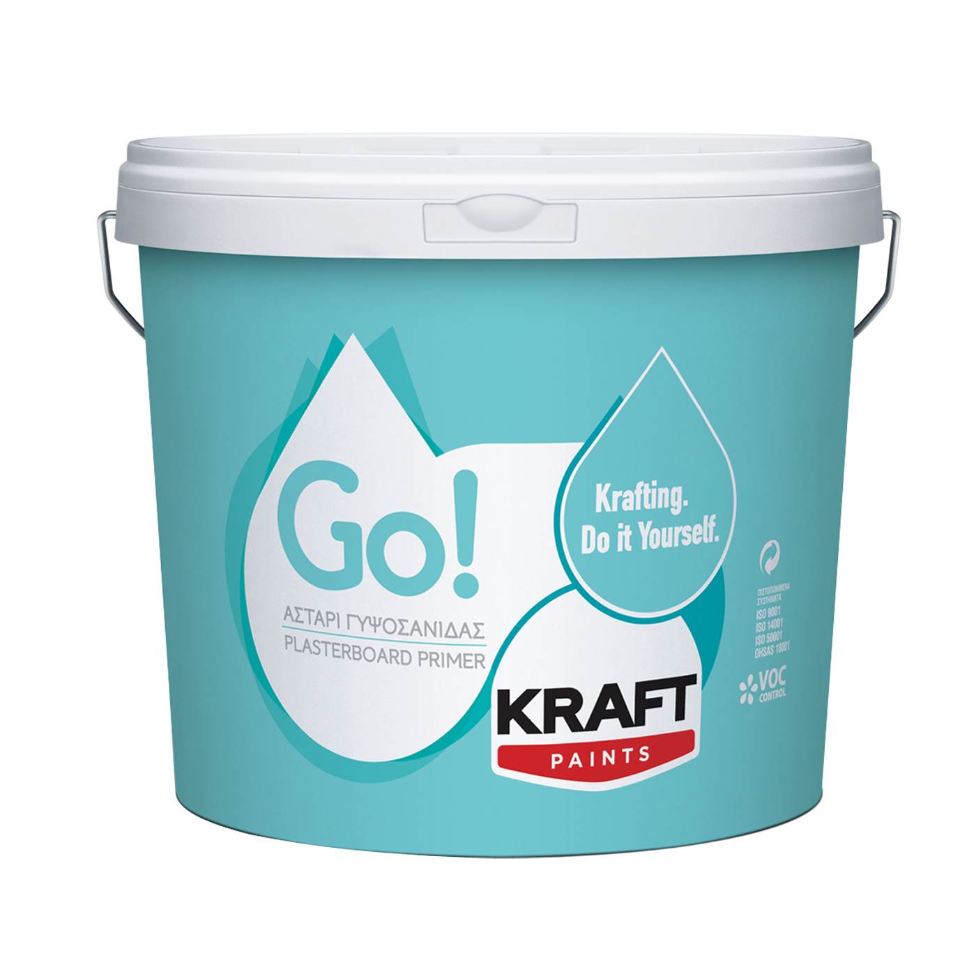 Αστάρι KRAFT Go γυψοσανίδας (9lt) - floating thumbnail